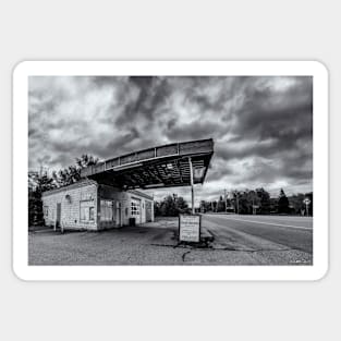 Old Auto Garage in Ellershouse, Nova Scotia Sticker